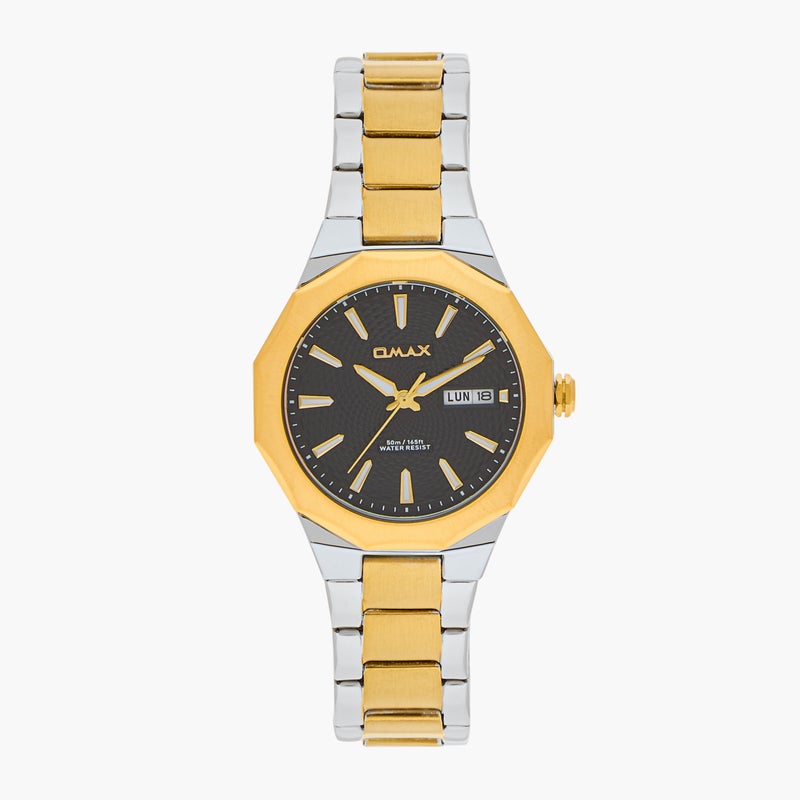 OMAX Gold and Silver Analog Wrist Watch for Women - Image 1